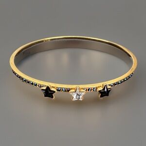 Swarovski Sultan Goldtone Multicolor Bangle Bracelet